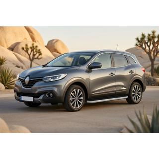 Praguri Laterale Tayga Grey (2 buc, Aluminiu) Renault Kadjar 2015-2022 foto 1