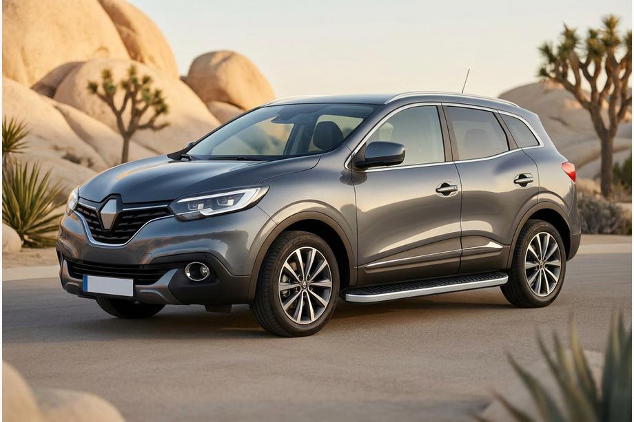 Renault Kadjar 2015-2022 Praguri Laterale Tayga Grey (2 buc, Aluminiu) Image