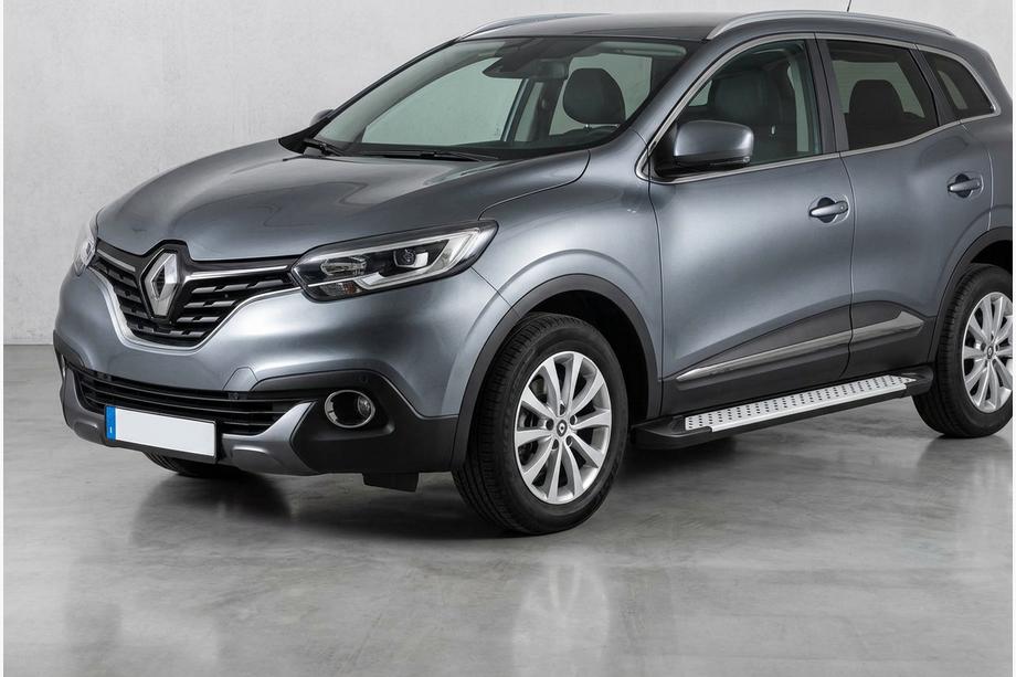 Renault Kadjar 2015-2022 Praguri laterale Allmond Grey (2 buc, aluminiu) Image