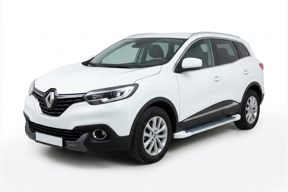 Renault Kadjar 2015-2022 Praguri Laterale Allmond White (2 buc, Aluminiu) Image