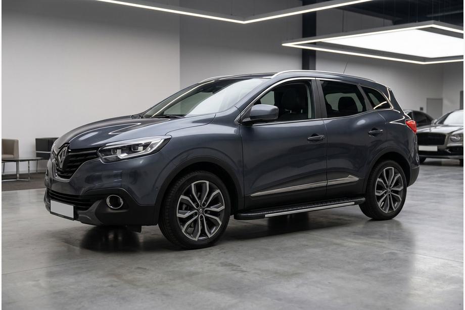 Renault Kadjar 2015-2022 Praguri laterale Bosphorus Grey (2 buc, aluminiu) Image