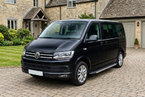 Volkswagen T6 2015-2024 Praguri Laterale RedLine V1 (2 buc, Aluminiu) foto 1