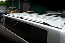 Volkswagen T6 2015-2024 Bare longitudinale CROWN (gri mat) foto 17