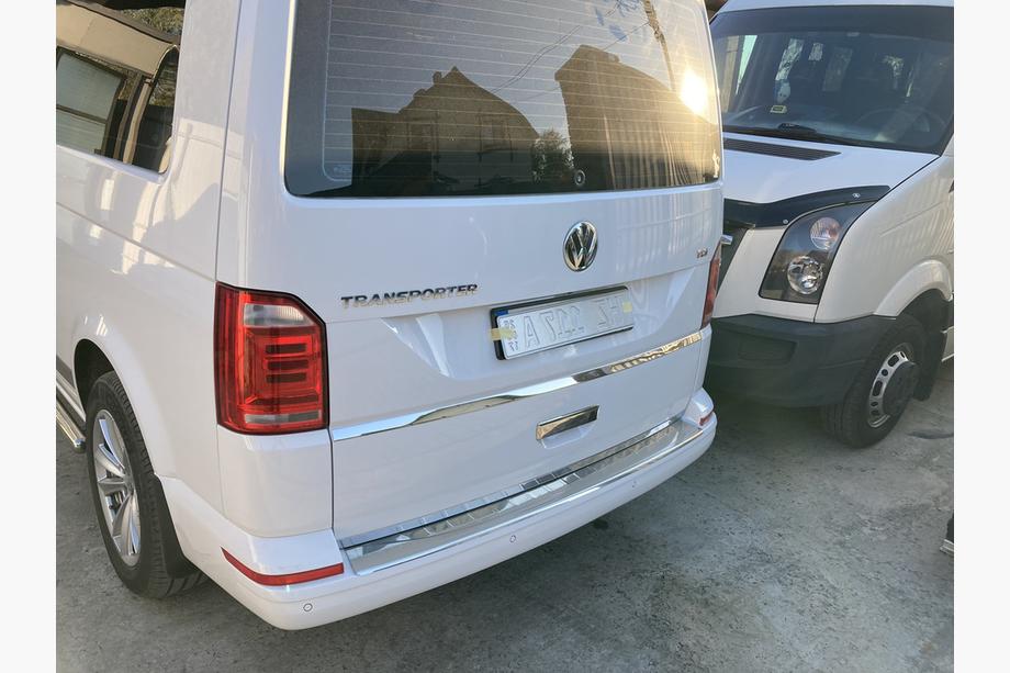 Volkswagen T6 2015-2024 Ornament Suport Numar Inox Carmos - Otel Inoxidabil Turcesc Image