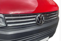 Volkswagen T6 2015-2024 Capace Grila Crom 2015-2019 (4 buc, inox) foto 3