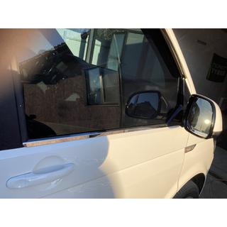Ornamente Geamuri (2 buc, Otel Inoxidabil) Volkswagen T6 2015-2024 foto 2
