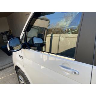 Ornamente Geamuri (2 buc, Otel Inoxidabil) Volkswagen T6 2015-2024 foto 1
