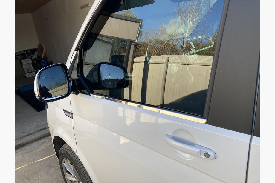 Volkswagen T6 2015-2024 Ornamente Geamuri (2 buc, Otel Inoxidabil) Image