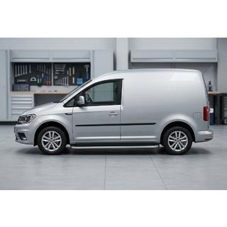 Praguri Laterale Tayga Grey (2 buc, Aluminiu) Volkswagen Caddy 2015-2020 foto 1