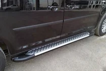 Volkswagen Caddy 2015-2020 Praguri laterale Allmond Grey (2 buc, aluminiu) Maxi Ampatament foto 1