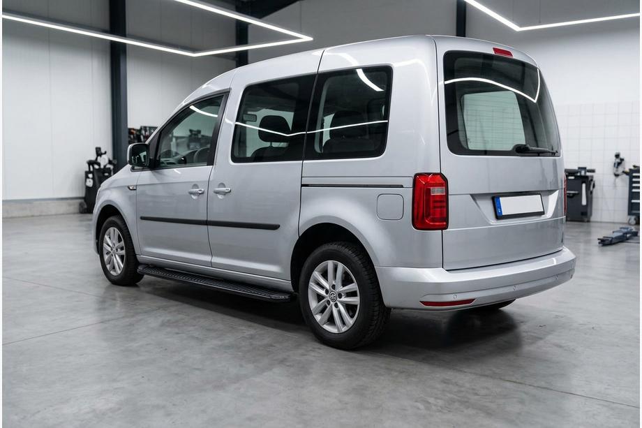 Volkswagen Caddy 2015-2020 Praguri Laterale Tayga Black (2 buc, Aluminiu) Image