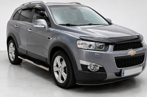 Chevrolet Captiva 2006-2019 Tevi Laterale (2 buc, Otel Inoxidabil) Ø70 foto 1