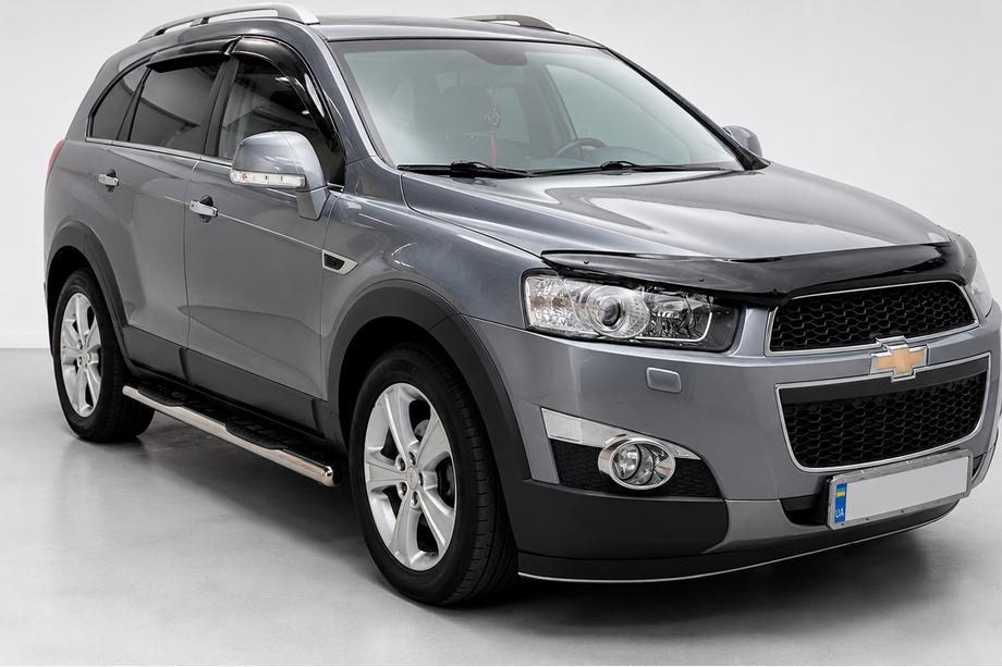Chevrolet Captiva 2006-2019 Tevi Laterale (2 buc, Otel Inoxidabil) Ø70 Image