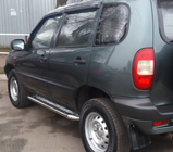 Chevrolet Niva 1998-2020 Praguri Laterale Premium (2 buc, Inox) foto 3