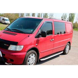 Praguri laterale Fullmond (2 buc, aluminiu) Mercedes Vito W638 1996-2003 foto 4