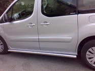 Citroen Berlingo 1996-2008 Tevi Laterale (2 buc, Otel Inoxidabil) foto 2
