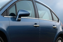 Citroen C-4 2004-2010 Ornamente Geamuri Inox foto 1