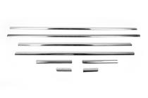 Citroen C-4 2004-2010 Ornamente Geamuri Inox foto 2