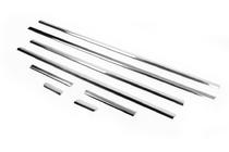 Citroen C-4 2004-2010 Ornamente Geamuri Inox foto 3