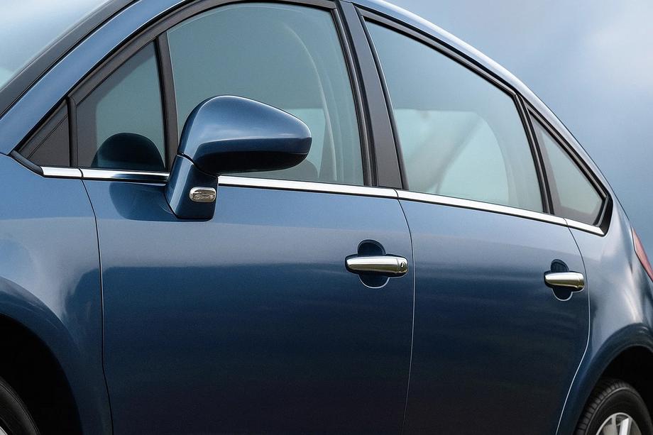 Citroen C-4 2004-2010 Ornamente Geamuri Inox Image