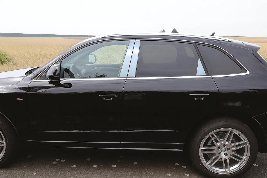 Audi Q5 2008-2017 Ornamente Stalpi Usa Inox (6 buc) Image