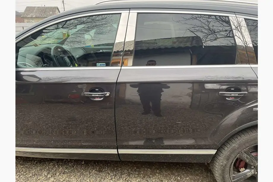 Audi Q7 2005-2015 Ornamente Stalpi Usa Inox Image