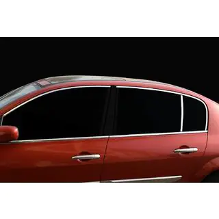 Ornamente superioare geamuri inox (6 buc) foto 1