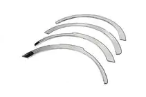 Citroen Nemo 2007-2017 Ornamente aripi inox (4 buc) 1 Usa Spate foto 3