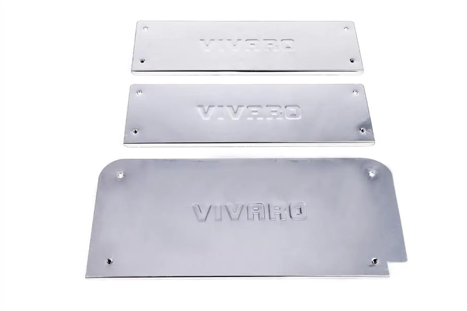 Opel Vivaro 2001–2015 Protectii praguri interioare inox Foto 2