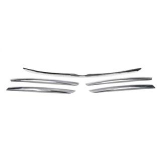 Capace crom pentru marginea grilei (5 buc, inox) foto 3