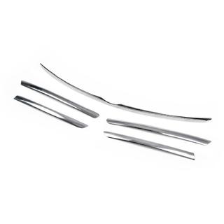 Capace crom pentru marginea grilei (5 buc, inox) foto 4
