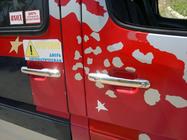 Volkswagen LT 1995-2006 Capace Cromate Manere Usi (4 buc, Otel Inoxidabil) Carmos - Otel Inoxidabil Turcesc foto 6