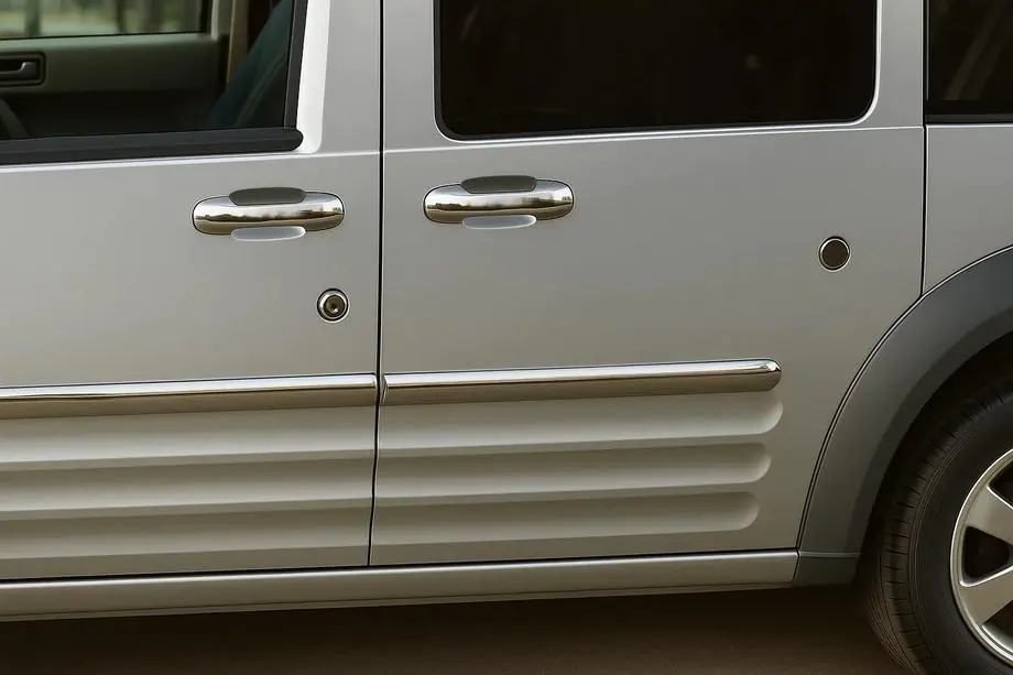 Ford Connect 2006–2009 Capace incuietoare (5 buc, inox) Omsa - Otel Inoxidabil Italian Image
