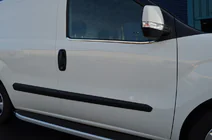 Fiat Doblo II 2010-2022 Ornamente Geamuri Inox foto 3