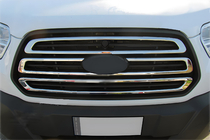 Ford Transit 2014- Capace Grila Cromate (2014-2018, 3 buc, Otel Inoxidabil) foto 1