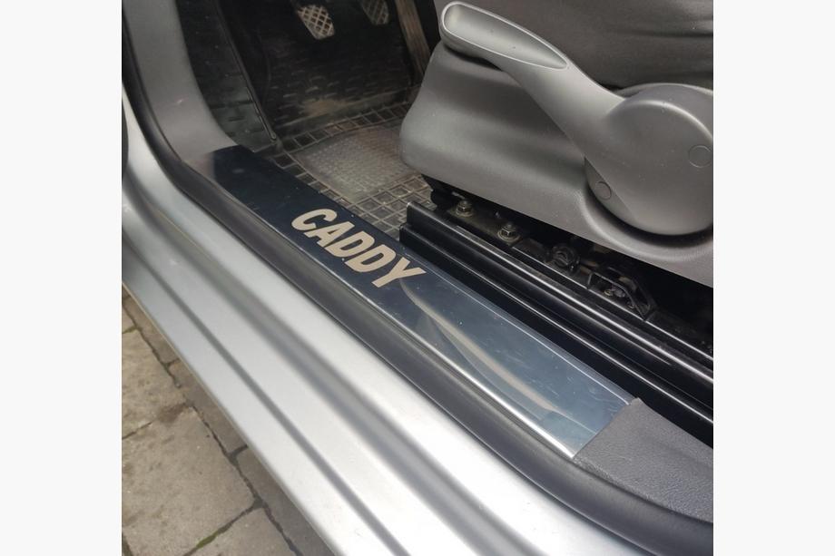 Volkswagen Caddy 2004-2010 Capace praguri interioare (Carmos, otel inoxidabil) Image