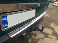 Mercedes Sprinter W906 2006–2018 Ornament inox deasupra placutei de inmatriculare foto 3