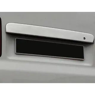 Ornament inox deasupra numarului pentru usi spate batante foto 2