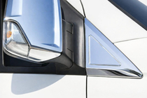 Mercedes Sprinter W906 2006–2018 Capace Oglinzi Otel Inoxidabil (2 buc) OmsaLine - Otel Inoxidabil Italian foto 1