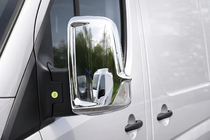 Mercedes Sprinter W906 2006–2018 Capace Oglinzi Cromate (2 buc) foto 2