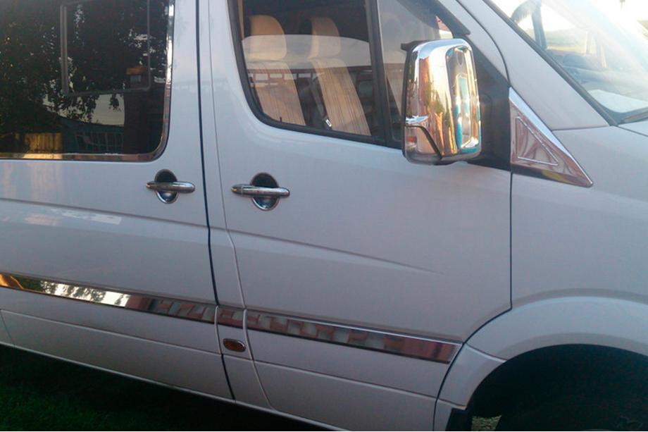Mercedes Sprinter W906 2006–2018 Capace Oglinzi Cromate (2 buc) Foto 6