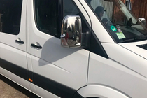 Volkswagen Crafter 2006-2016 Capace Oglinzi Cromate (2 buc) Carmos, Otel Turcesc foto 4