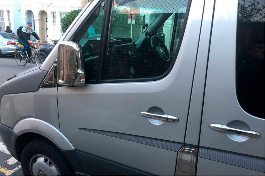 Volkswagen Crafter 2006-2016 Capace Oglinzi Cromate (2 buc) OmsaLine, Otel Inoxidabil Italian Foto 6