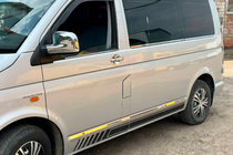 Volkswagen T5 Transporter 2003-2010 Capace Oglinzi Cromate (2 buc) foto 3