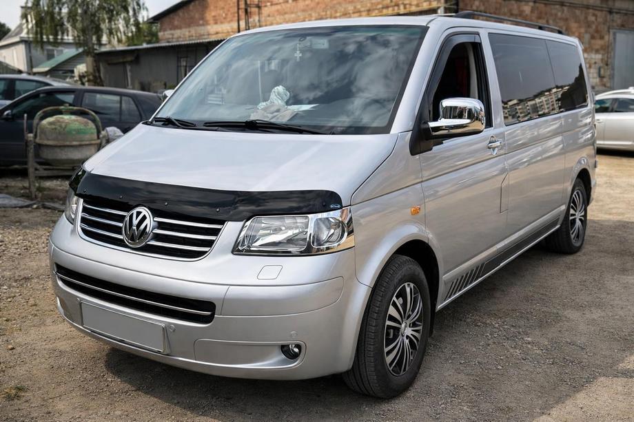 Volkswagen T5 Multivan 2003–2010 Capace Oglinzi Cromate (2 buc) Carmos - Otel Inoxidabil Polisat Image