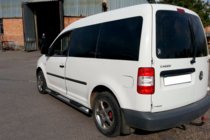 Volkswagen Caddy 2004-2010 Tevi Laterale (2 buc, Otel Inoxidabil) foto 2
