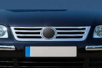 Volkswagen Caddy 2004-2010 Capac grila inox OmsaLine - Otel Inoxidabil Italian foto 1