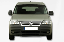 Volkswagen Caddy 2004-2010 Capac grila inox OmsaLine - Otel Inoxidabil Italian foto 3