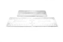 Mercedes Sprinter W901/902/903/904/905 1995–2006 Protectii praguri interioare OmsaLine (3 buc, inox) foto 2