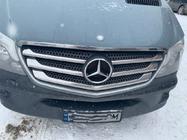 Mercedes Sprinter W906 2006–2018 Rama grila (2013↗, inox) Carmos - Otel Inoxidabil Turcesc foto 4